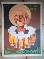 Zeer oude originele  affiche van  speciale & gueuse, Ophalen of Verzenden, Zo goed als nieuw