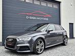 AUDI A3 2.0 TFSI Q (190pk) S TRONIC S LINE 2017 73.000km !!, Auto's, Automaat, Euro 6, 1984 cc, Leder