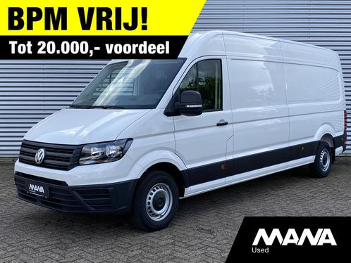Volkswagen Crafter 35 2.0TDI 140PK L4H3 Sensoren Airco 12V B, Auto's, Bestelwagens en Lichte vracht, Bedrijf, Te koop, ABS, Airconditioning