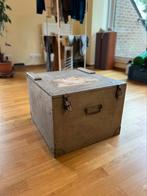 Coffre en bois | Malle militaire, Huis en Inrichting, Woonaccessoires | Kisten, Ophalen, Gebruikt, 50 tot 100 cm, Minder dan 50 cm