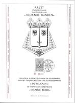 Postzegelblaadje van Aalst met zegelnr 1447, Postzegels en Munten, Met stempel, Frankeerzegel, Ophalen of Verzenden, Gestempeld