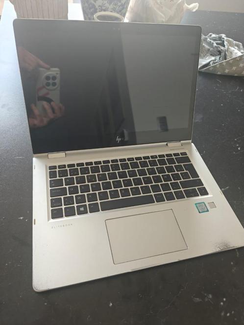 HP laptop EliteBook x360 – 13.3” – 8GB – 256GB SSD, Computers en Software, Windows Laptops, Gebruikt, SSD, 8 GB, Met touchscreen