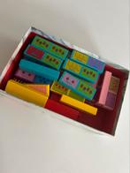Houten blokken 2 in 1 spel, Ophalen of Verzenden, Gebruikt, Overige typen