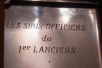 Sigarettendoosje Belgisch leger 1st lansiers, Collections, Objets militaires | Général, Envoi
