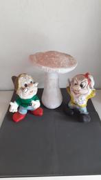 TUINKABOUTERS 4 X + PADDESTOEL, Tuin en Terras, Ophalen of Verzenden, Kunststof
