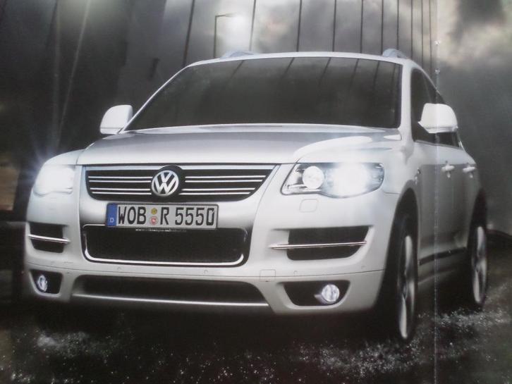 Volkswagen VW Touareg W12 R-Line et brochure individuelle, Livres, Autos | Brochures & Magazines, Volkswagen, Enlèvement ou Envoi