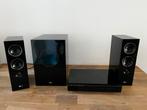 LG 2.1 Home Theater System J10HD - Krachtig geluid subwoofer, Audio, Tv en Foto, Home Cinema-sets, Ophalen, Zo goed als nieuw