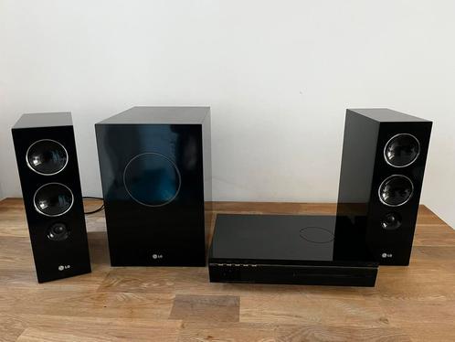 LG 2.1 Home Theater System J10HD - Krachtig geluid subwoofer, Audio, Tv en Foto, Home Cinema-sets, Zo goed als nieuw, Ophalen