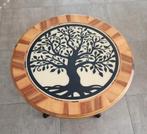 Unieke salontafel, Huis en Inrichting, Ophalen, 50 tot 75 cm, Rond, 50 tot 100 cm
