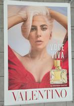 Lady Gaga - zeer grote poster Valentino parfum, Ophalen of Verzenden