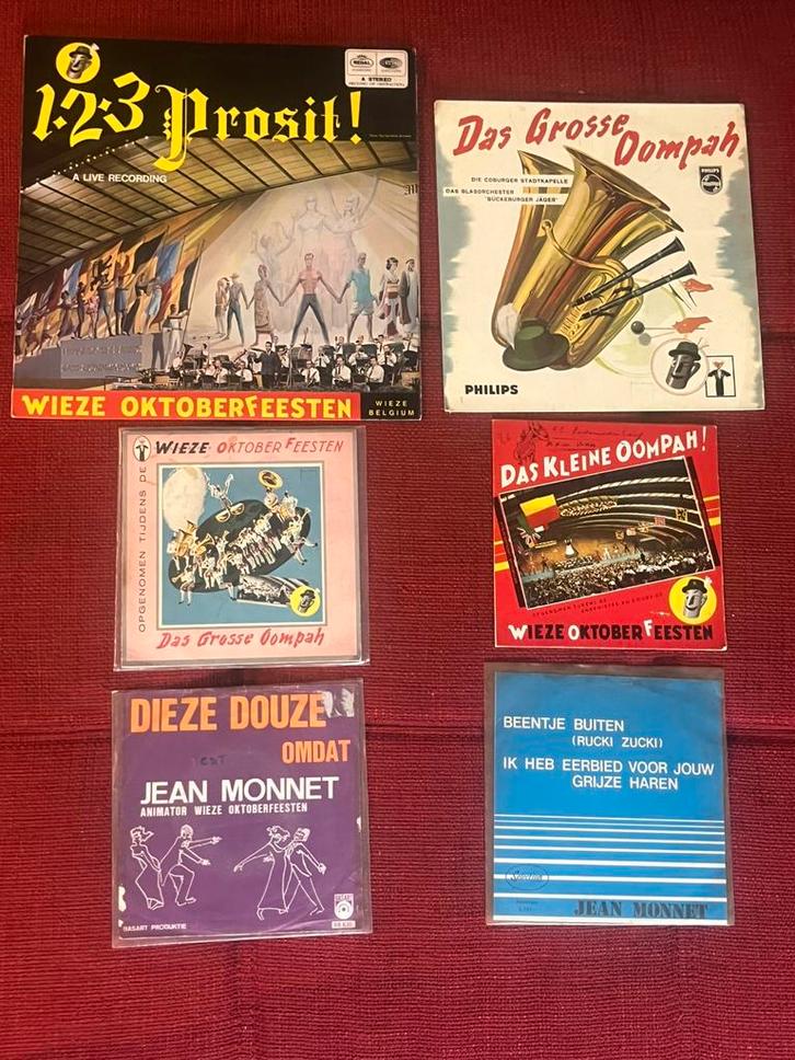 Vinyl platen Wieze Oktoberfeesten (zie omschrijving), Boeken, Geschiedenis | Stad en Regio, Zo goed als nieuw, Ophalen