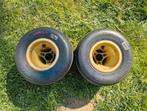Setje achtervelgen met Vega LL99 banden - karting - kart, Sport en Fitness, Ophalen, Zo goed als nieuw, Onderdelen Kart