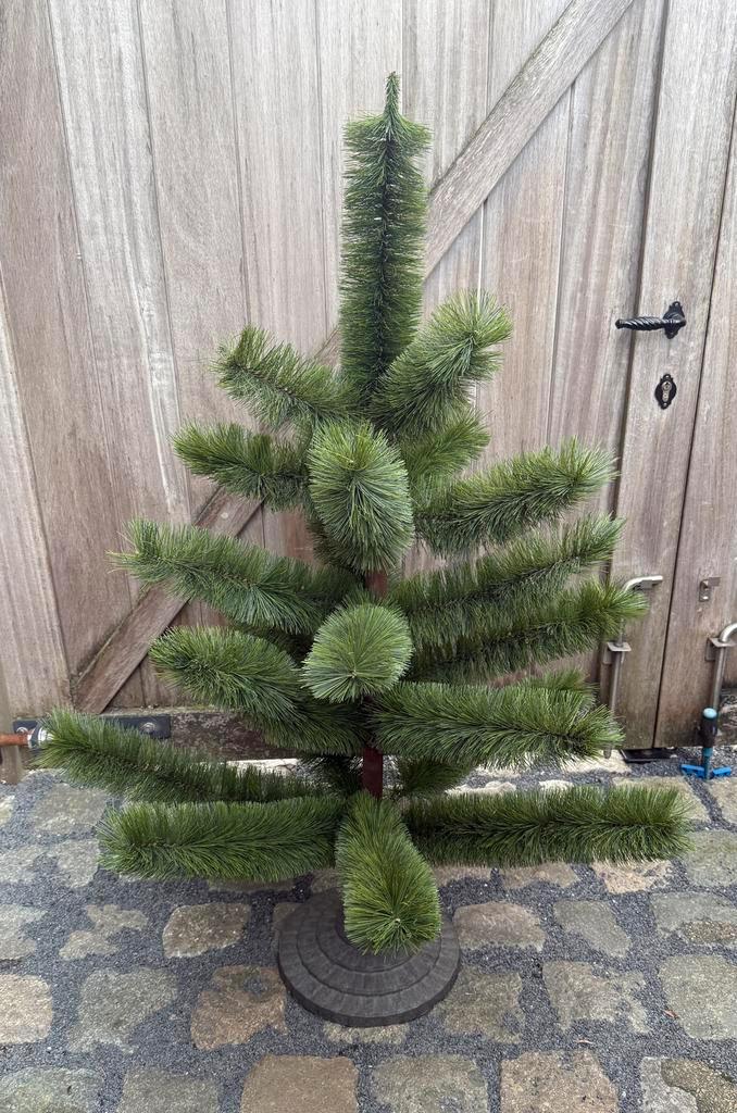 Oude kersnoom, vintage kerstversiering, borstelboom,jaren 50, Diversen, Kerst, Gebruikt, Ophalen