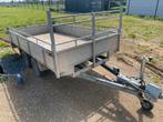 Aanhangwagen germend dubbelasser, Auto diversen, Aanhangers en Bagagewagens, Ophalen