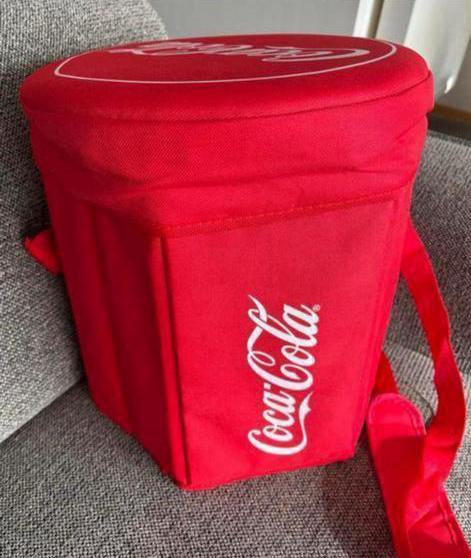 Coca Cola koeltas met zitje NIEUW Festival proof, Caravans en Kamperen, Koelboxen, Nieuw, Koeltas, Koelelement, Ophalen