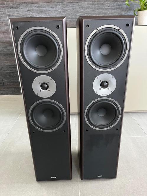 Luidsprekers, Audio, Tv en Foto, Luidsprekerboxen, Zo goed als nieuw, Front, Rear of Stereo speakers, 120 watt of meer, Magnat