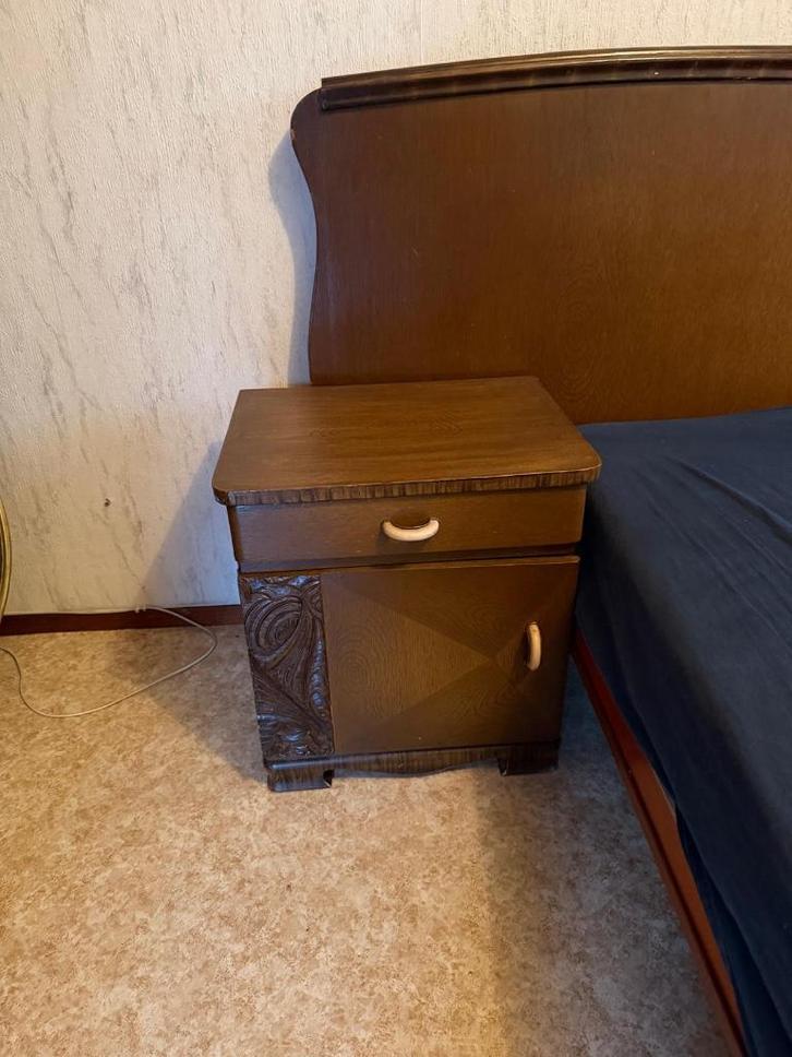 Volledige slaapkamer set – vintage / retro, Huis en Inrichting, Slaapkamer | Complete slaapkamers, Tweepersoons, Ophalen