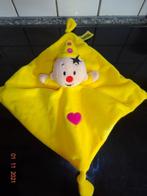 Bumba - knuffeldoek - Bumba - geel*NIEUWSTAAT*, Kinderen en Baby's, Ophalen of Verzenden, Zo goed als nieuw, Auto