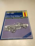 Werkboek Mercedes 250 en 280, Ophalen of Verzenden, Zo goed als nieuw, Mercedes