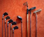 ensemble de 8 clubs de golf Spalding Wilson + sac fourre-tou, Enlèvement, Utilisé, Club, Autres marques