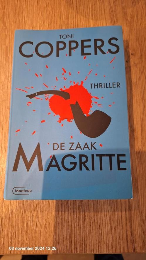 Toni Coppers - De zaak Magritte, Livres, Thrillers, Comme neuf, Enlèvement ou Envoi