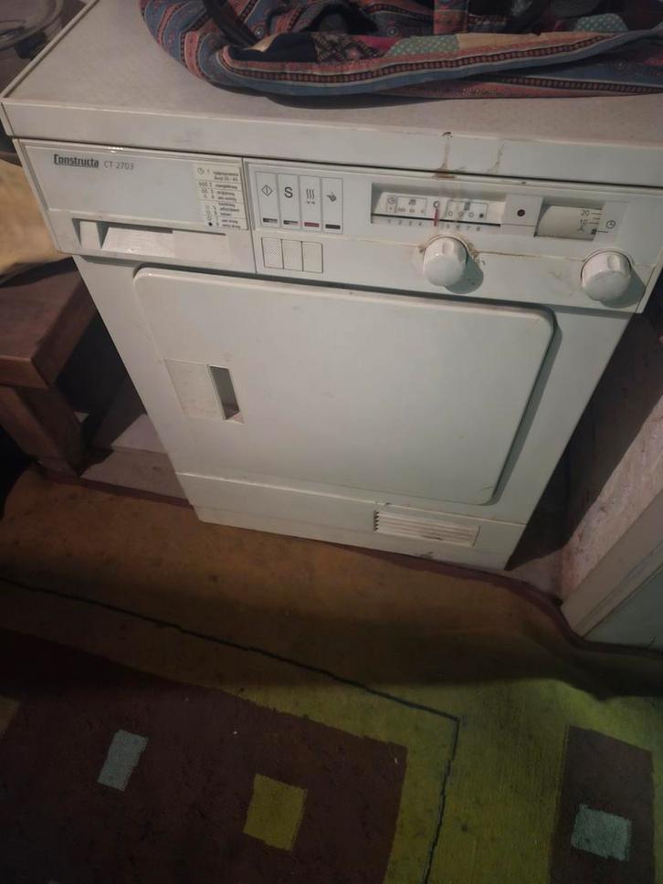 Constructa droogkastmachine, Electroménager, Sèche-linge, Enlèvement