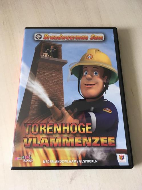Brandweerman Sam - Torenhoge Vlammenzee - DVD, Cd's en Dvd's, Dvd's | Tekenfilms en Animatie, Zo goed als nieuw, Europees, Tekenfilm