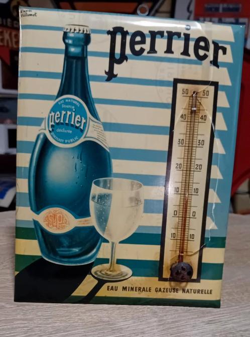 Oude glacoide thermometer Perrier, Verzamelen, Merken en Reclamevoorwerpen, Zo goed als nieuw, Ophalen of Verzenden