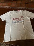 Wit t-t-shirt Tommy Hilfiger maat XS proper en rookvrij, Maat 46 (S) of kleiner, Gedragen, Wit
