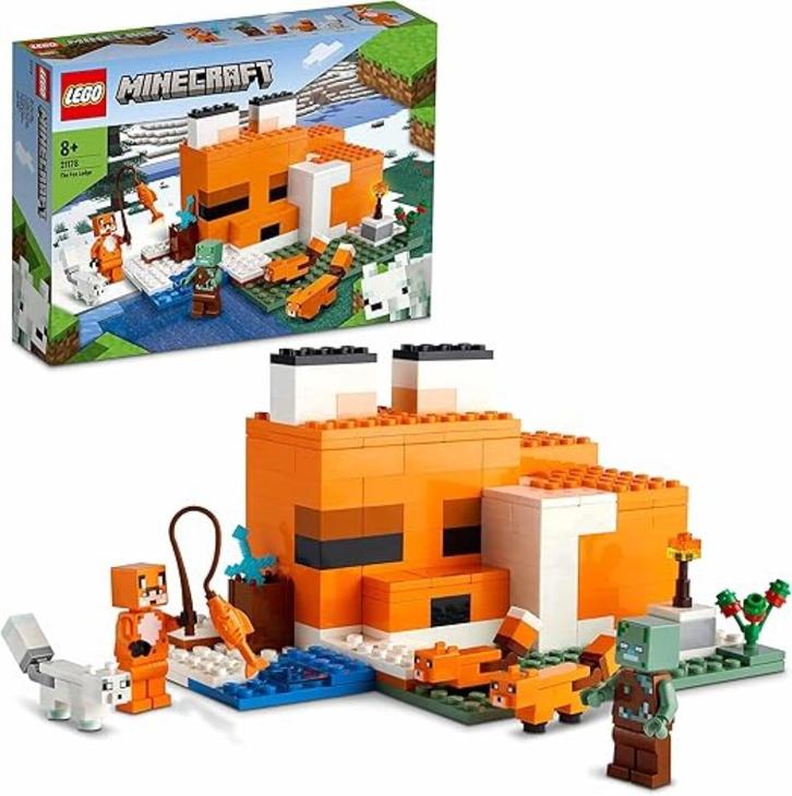 LEGO Minecraft Fox Hut LIVRAISON RAPIDE ET GRATUITE, Enfants & Bébés, Jouets | Duplo & Lego, Neuf, Lego, Ensemble complet, Envoi