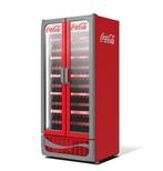 Coca cola frigo * dubbel, Ophalen of Verzenden