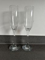 Lot de 2 coupes à champagne, Enlèvement, Comme neuf, Autres types