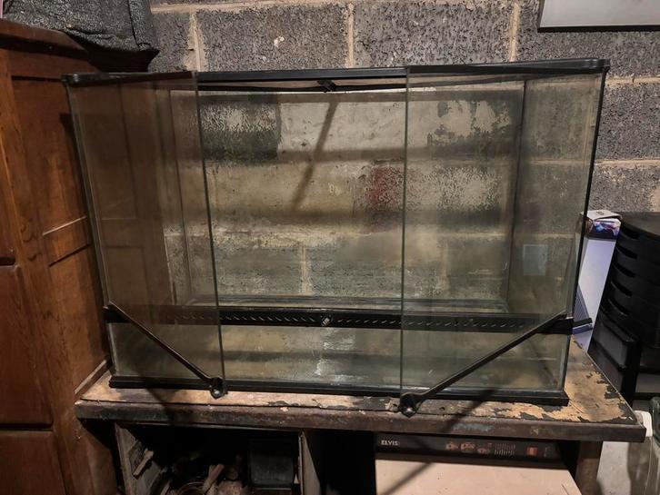 Terrarium exo terra, Dieren en Toebehoren, Reptielen en Amfibieën | Toebehoren, Gebruikt, Ophalen