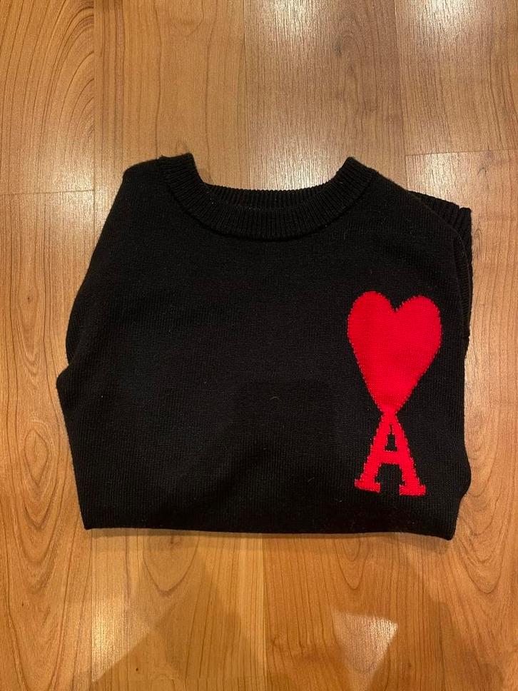 Ami paris sweater, Vêtements | Hommes, Pulls & Vestes, Neuf, Taille 46 (S) ou plus petite, Noir, Enlèvement ou Envoi