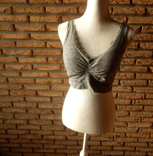 (30) -soutien gorge femme t.L gris - tqf -, Kleding | Dames, Ondergoed en Lingerie, BH, Grijs, Ophalen of Verzenden