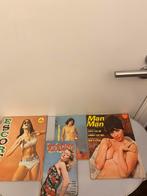 4 Vintage 70er jaren erotische / pornografische boekjes., Comme neuf, Enlèvement ou Envoi