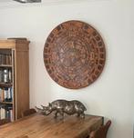 Grote vintage Maya Azteekse Inca kalender, Enlèvement, Utilisé