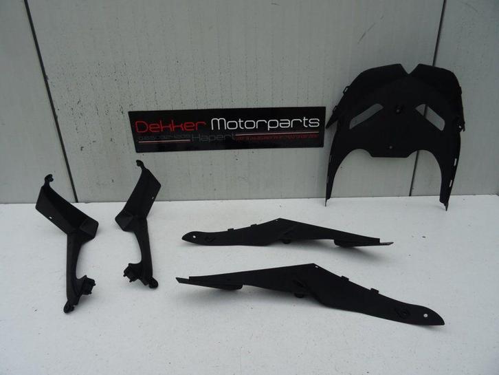 5x Afwerkkap / Afwerkkapjes Kawasaki ZX6R 2009-2010-2011 >, Motoren, Onderdelen | Kawasaki, Gebruikt, Ophalen of Verzenden