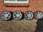 mercedes AMG velgen 17" 7.5x17 en 8.5×17 breedset, Ophalen, Gebruikt, Band(en)