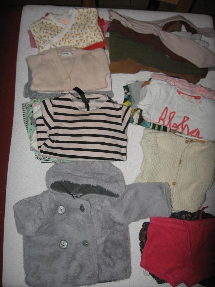 pakket meisjeskleding maat 62, Kinderen en Baby's, Babykleding | Maat 62, Gebruikt, Meisje, Setje, Ophalen