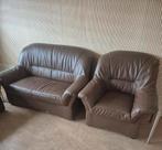 Salon semi cuir, Antiquités & Art, Enlèvement