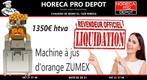 Machine à jus d'orange Zumex LIQUIDATION, Autres types, Enlèvement ou Envoi