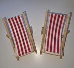 poppenhuis strandstoelen, Ophalen of Verzenden, Nieuw, Poppenhuis