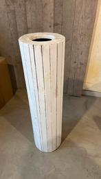 Houten zuil bloempot, Huis en Inrichting, Woonaccessoires | Zuilen en Pilaren, Ophalen, Zo goed als nieuw