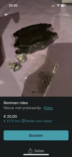 Ridex remmen, Enlèvement, Comme neuf