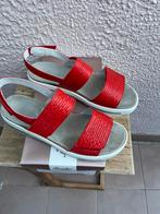 dames sandalen Semler maat 43,5, Ophalen, Zo goed als nieuw, Rood, Sandalen of Muiltjes