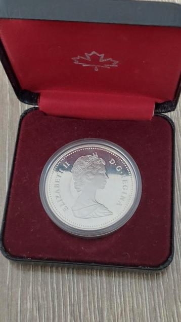 DOLAR DOLLAR CANADA 1882 - 1982 GRIFFON Zilveren, Enlèvement ou Envoi
