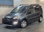 Peugeot Partner Tepee 1.6BlueHDi Style-1eig-72000km-Garantie, 4 cilinders, Blauw, 5 deurs, 1560 cc