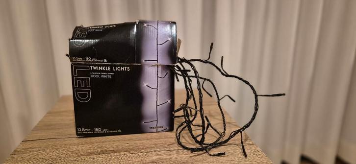 LED kerstverlichting – Cool White (13,5 m/180 LED’s), Diversen, Kerst, Zo goed als nieuw, Ophalen