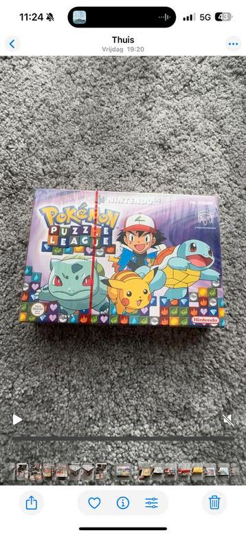 Pokemon Puzzle League Scellé pour Nintendo 64 N64 Mint, Neuf, Enlèvement ou Envoi, 1 joueur, Aventure et Action